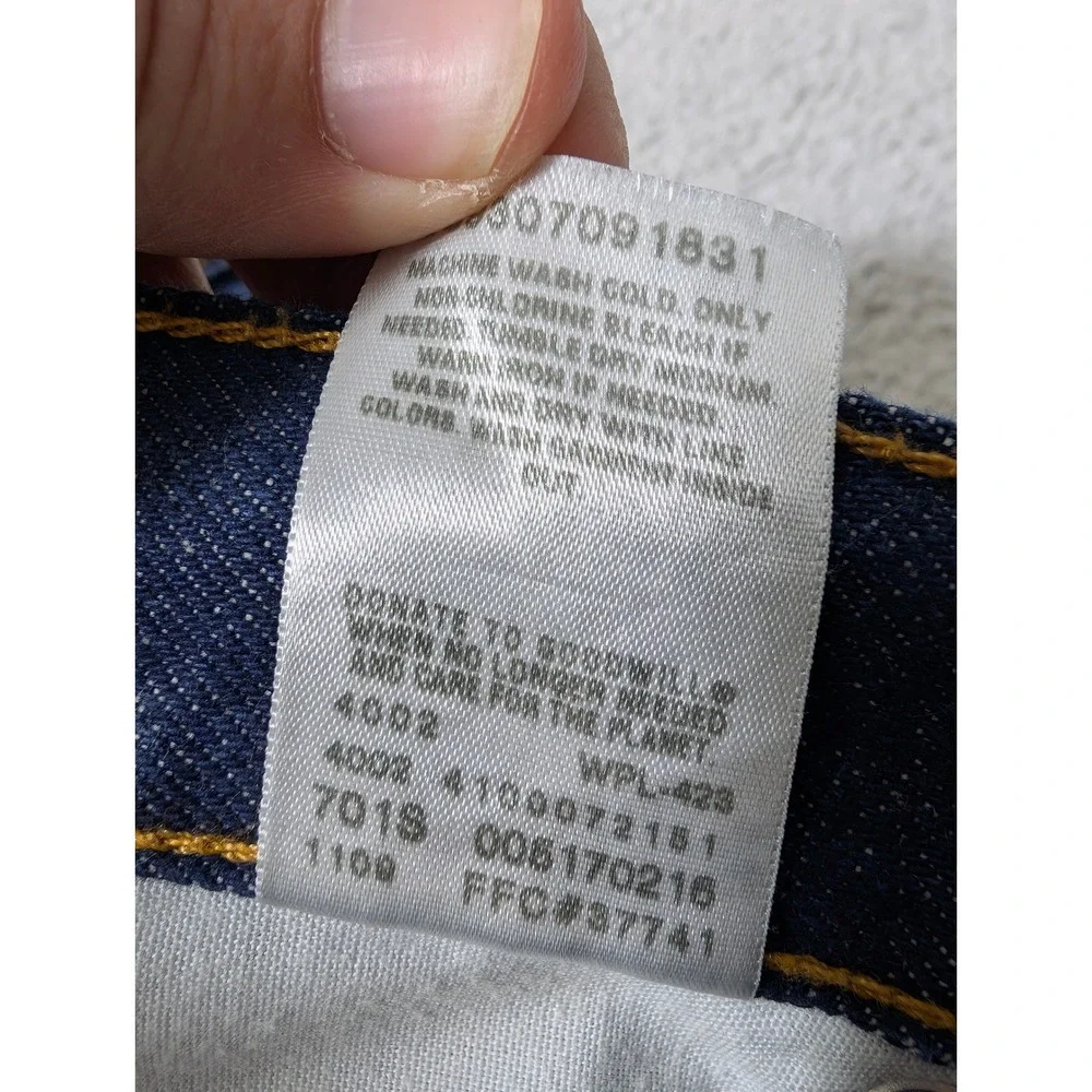 NEW! Levi's Jeans Mens 36/30‎ Blue 517 Bootcut Dark Wash Denim '09